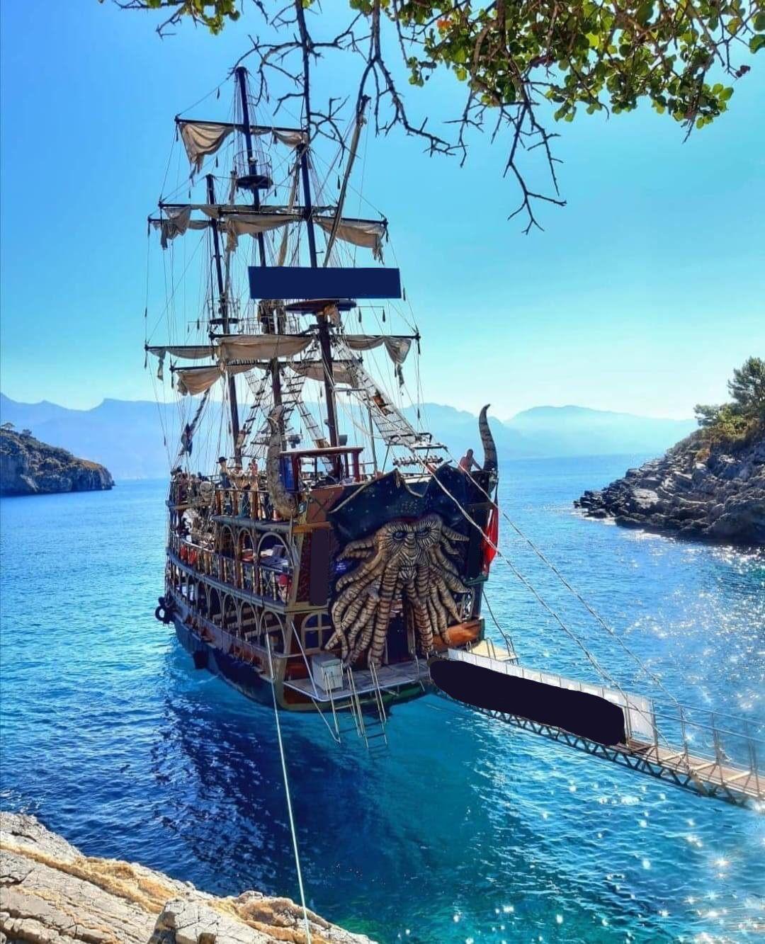 Fethiye Ölüdeniz'de Korsan Teknesiyle günübirlik tur!-29