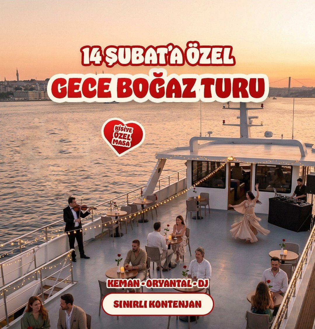 Sevgililer Günü’ne Özel: Boğaz’da Kişiye Özel Masalı Gece Turu-0