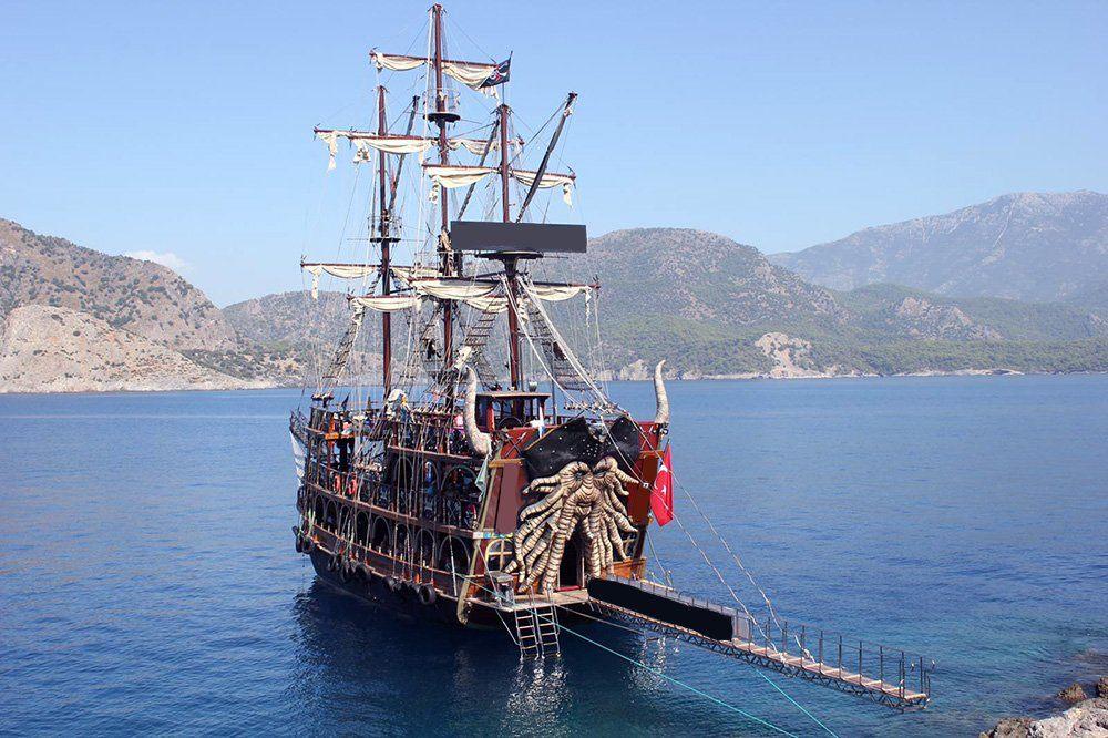 Fethiye Ölüdeniz'de Korsan Teknesiyle günübirlik tur!-15