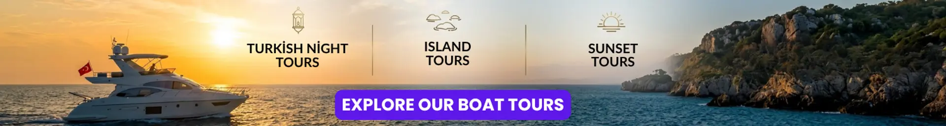 Çeşme Motor Yacht Charter - boat tours