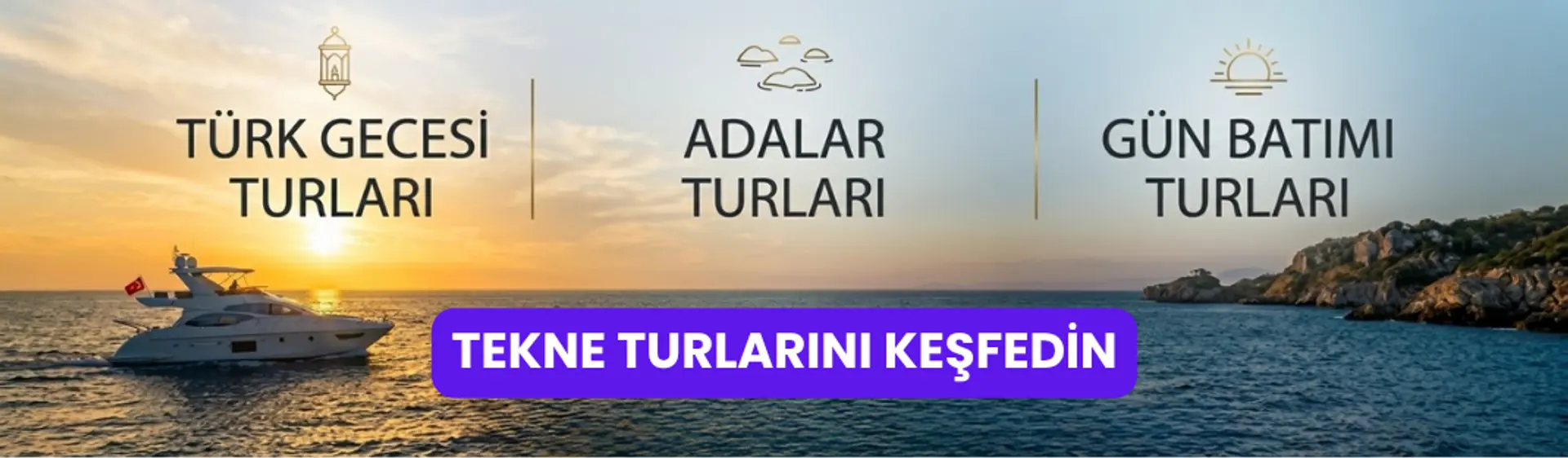 İzmir Motoryat Kiralama - boat tours