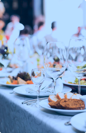 Business Lunch on Boat