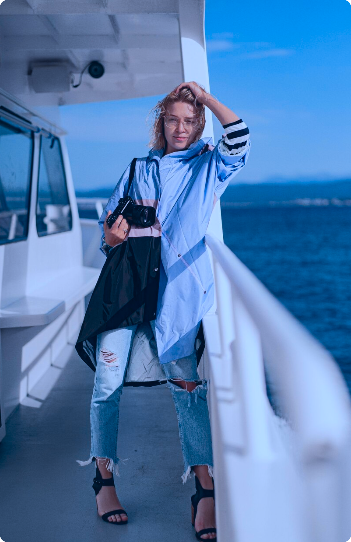 Photo Shoot on the Boat