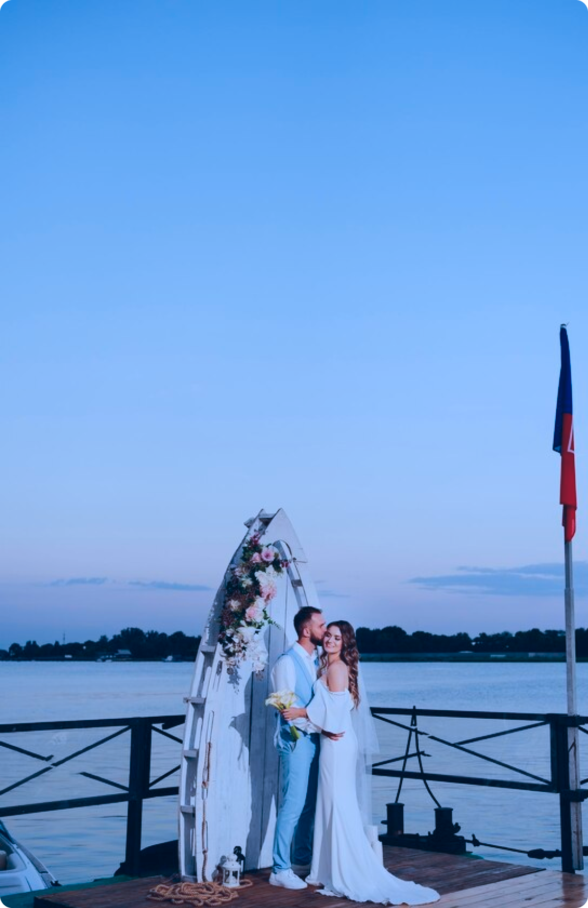 Engagement on a Boat
