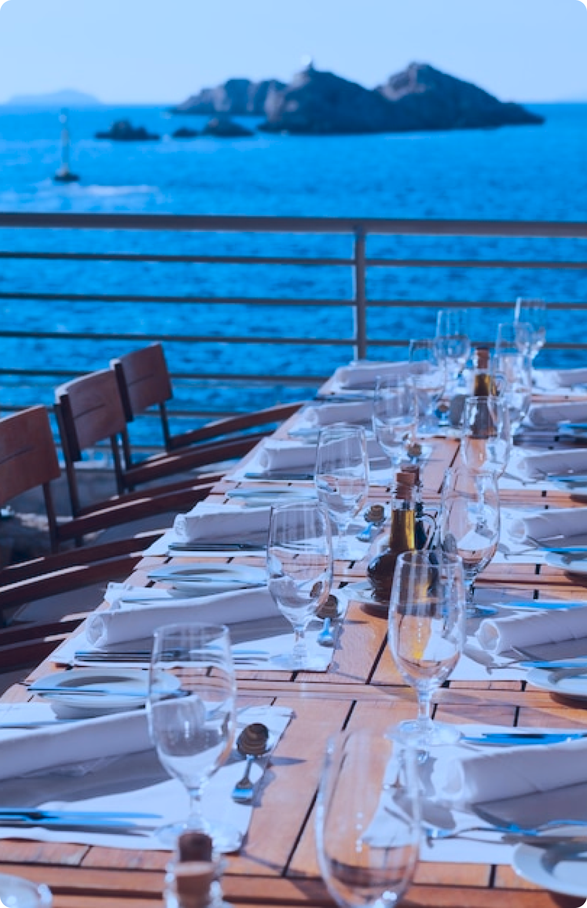 Company Dinner on the Boat